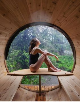 saunas tipo barril en menorca